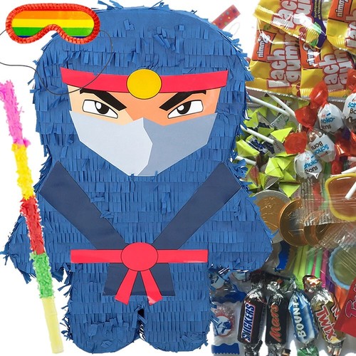 Pinata set ninja maske - pinata,