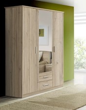 KLEIDERSCHRANK EICHE BIANCO