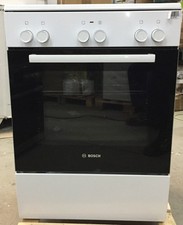 Bosch HKA 090220 freistehender Elektroherd 60cm Glaskeramik weiß EEK: A I34416