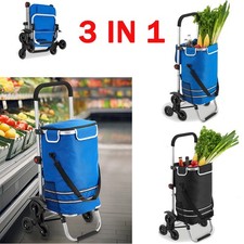 Einkaufstrolley 56L Einkaufsroller Einkaufswagen klappbar Einkaufhilfe bis 50 kg