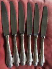 6 antike Messer -- 24 cm -