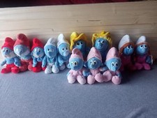 Stofftier Schlümpfe Sassette Farmi Papa Baby Schlumpf Sammler Kuscheltier 1995