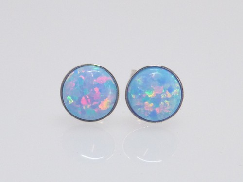 Ohrringe ohrstecker opal - ohrringe,