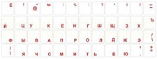 Tastaturaufkleber RUSSISCH /