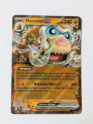 Pokemon mamutel 079 159 - mamutel, ex