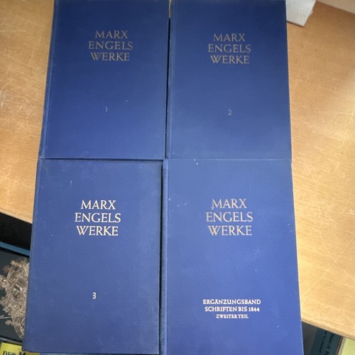 Marx engels werke bände - 4,