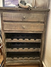 Shabby Chic vintage Weinregal