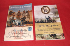 Maismehl & Wasser und Brief an Lyman -2 Taschenbücher-Amerika Bürgerkrieg