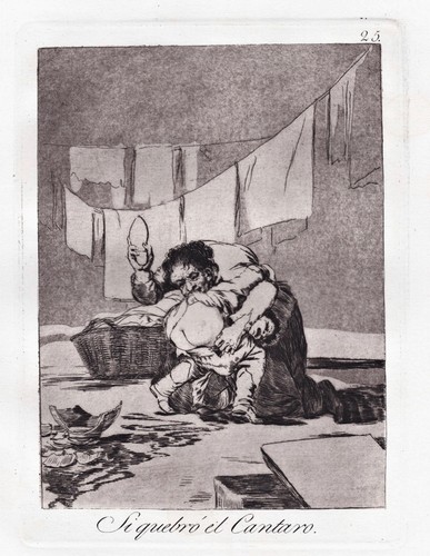 Francisco goya plate - goya, 25