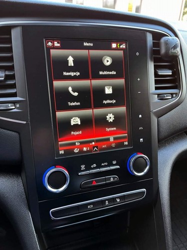 Display lcd renault megane - display,