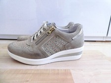 NERO GIARDINI Damen Sneaker, Schuhe, Beige, deutsch: Gr. 38