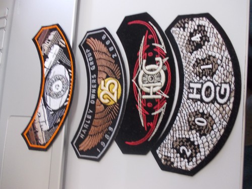 Harley davidson hog patches - harley,