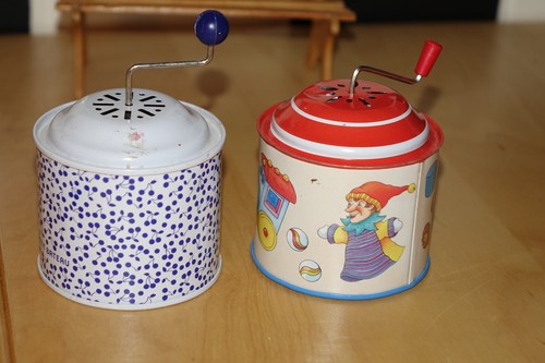 Vintage blech musikdose - vintage, 2