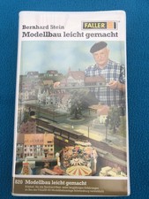 Faller Modellbau leicht gemacht Bernhard Stein VHS-Kassette 1955 H0-Anl.Schwarzb