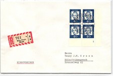 BRD Bund 355 FN auf Brief 2