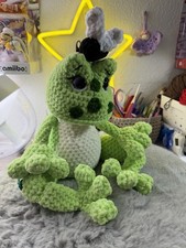Amigurumi Frosch Aus Chenille