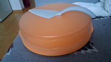 Tupperware Kuchenbehälter Tortenbehälter Junge Welle rund +Tortenheber