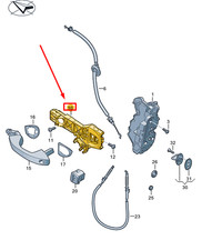 VW Caddy SB MK4 Türgriff