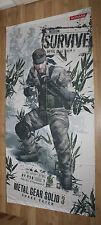 Metal Gear Solid 3 Snake Eater Promo Game Store Stoff Banner Poster 200x100cm