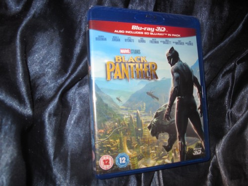 Black panther blu ray - black, 3d