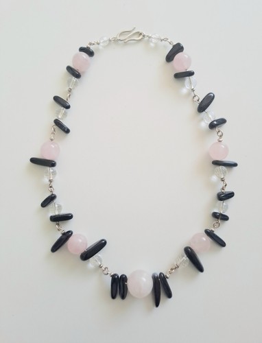 Edelstein collier sandy mit - edelstein-collier,