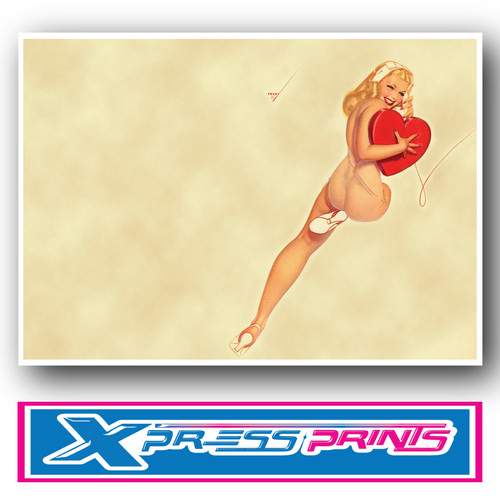 Vintage sexy pin - pin, up