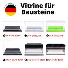 Bausteine Acryl Vitrine Plexiglas Display Case Baukasten für Minifigur Steine DE