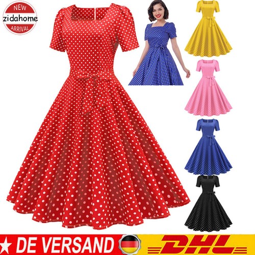 Damen vintage kleid retro - vintage,