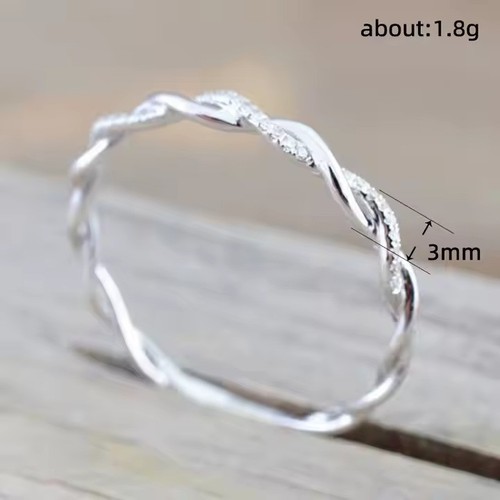 Damen mädchen ring - 18k, und