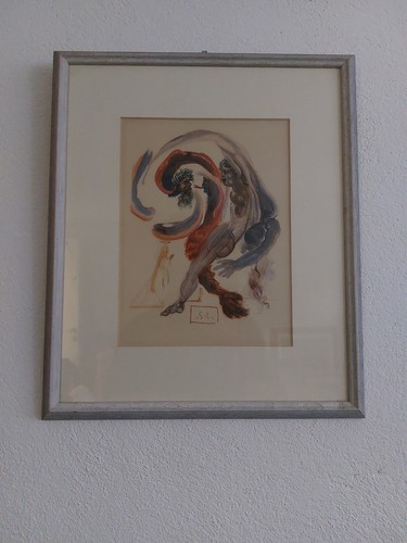 Salvador dali lithographie die - salvador,