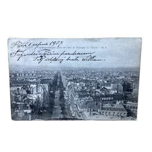 Ansichtskarte postkarte paris - ansichtskarte,