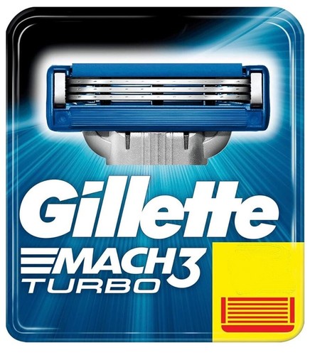 Gillette mach3 turbo klingen - mach3,