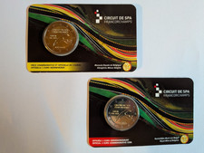 2x Coincard  mit 2 Euro Gedenkmünze Belgien 2025 BU  + SPA + Beide Varianten