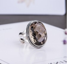 K09 Ring brauner Rauchquarz