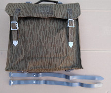 NVA Packtasche gummiert Tasche+2x Riemen Grenze S51  Moped Fallschirmjäger  DDR