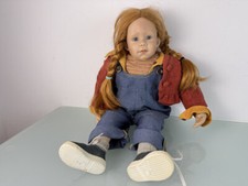 Künstlerpuppe Waltraud Hanl Vinyl Puppe 67 cm. Top Zustand 