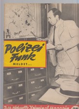 Polizei-Funk meldet....Nr. 6 (1/1- ) 1954 Semrau Verlag GbÜ
