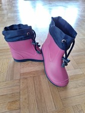 Beck Kinder Baby Gummistiefel Stiefeletten Regenstiefel halbhoch Gr. 26 pink