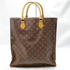 NO TARIFF Louis Vuitton LV Handtasche Sac Plat Braun Monogram 3284897