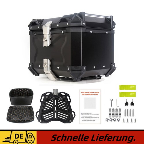 55l motorrad top - 55l, schwarz
