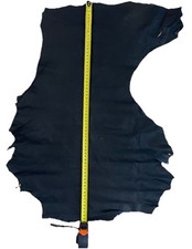 Lederhaut Schwarz Echtleder