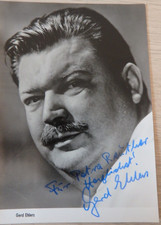 Autogramm deutscher Film TV Theater Schauspieler Gerd Ehlers 1960er (124081)