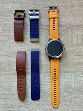 Garmin Fenix 5 Plus Saphir 47mm GPS Sportuhr + Zubehör