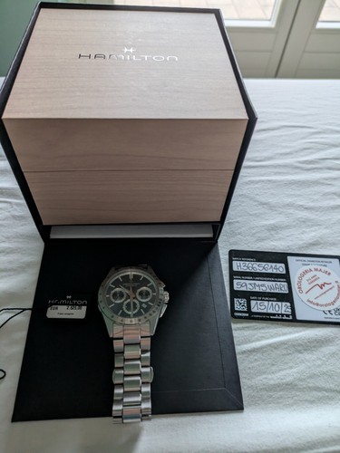 Hamilton jazzmaster chrono neu - hamilton,