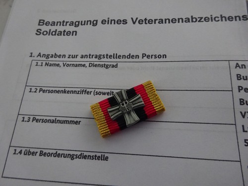 Bundeswehr veteranenabzeichen - bundeswehr,