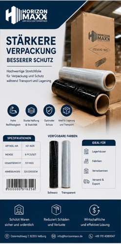 Rollen stretchfolie - 6x,