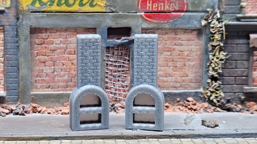 2er set kamin bbq grill - set,
