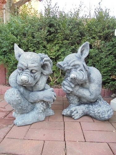 Steinfiguren statue gargoyle - steinfiguren,