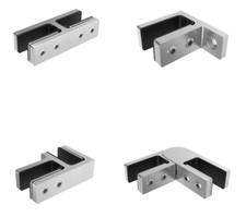 Edelstahl Glashalter