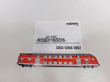 Märklin H0 Beschreibung/Anweisung für 3352/3356/3652 E-Lok, sehr gut #CR339-0,2